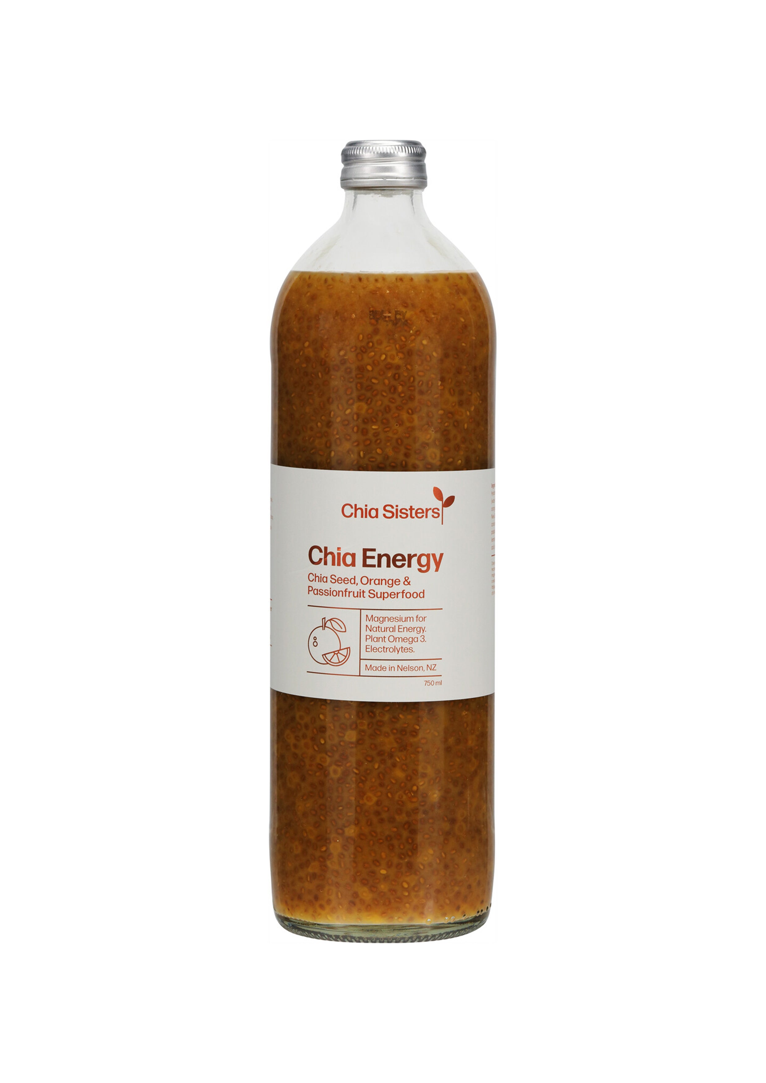 Chia Natural Energy 750ml x6 Pack
