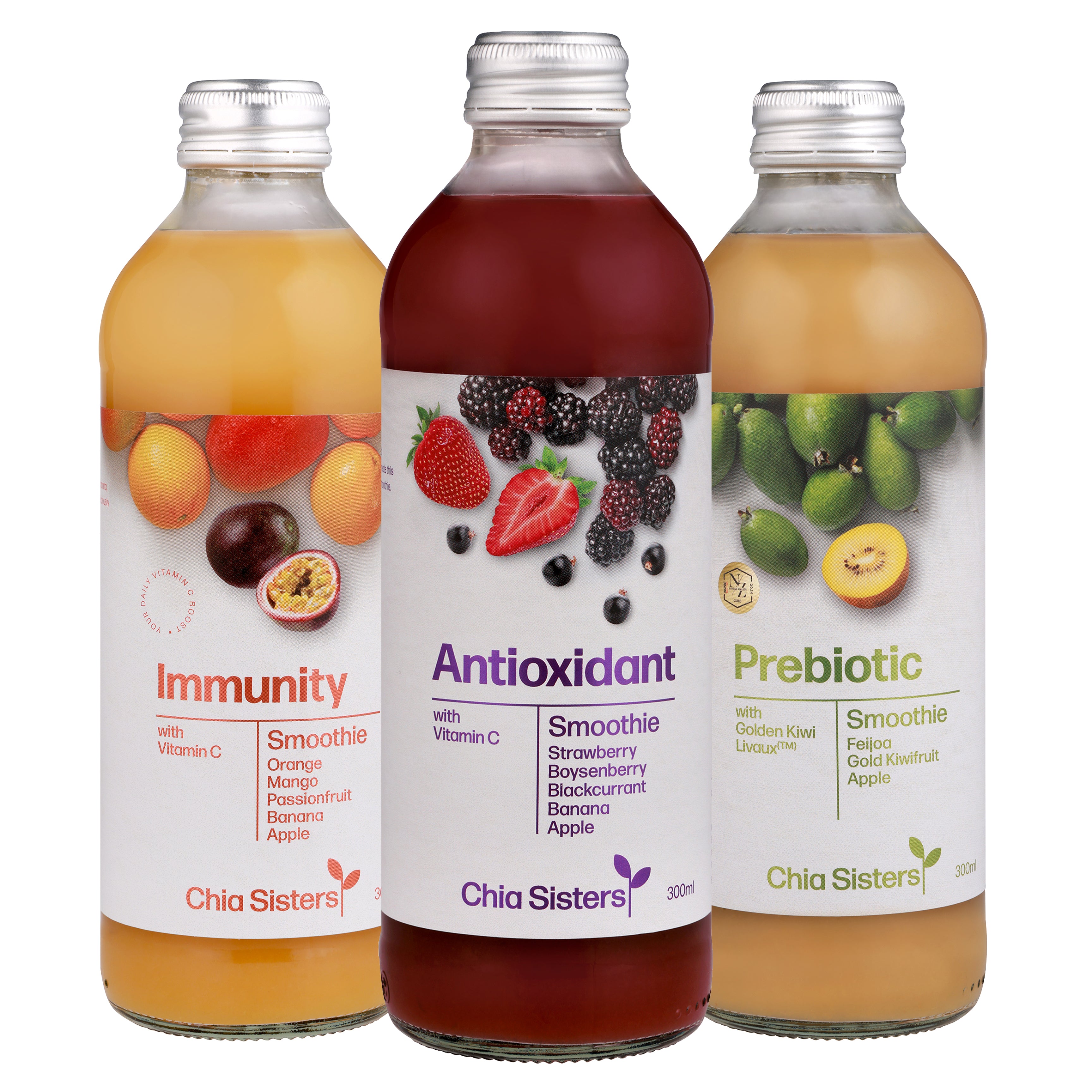 Super Fruit Smoothie Mix 300ml x12 Pack