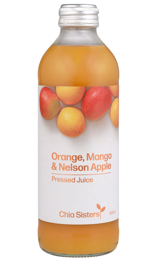 Orange and Mango Pressed Juice 300ml x12 Pack