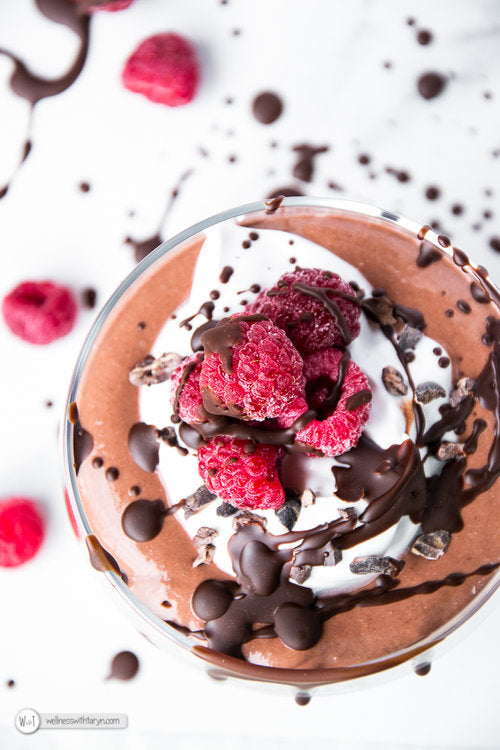 CHOCOLATE RASPBERRY MOUSSE