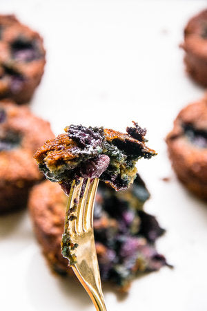 CHIA BLUEBERRY MUFFINS