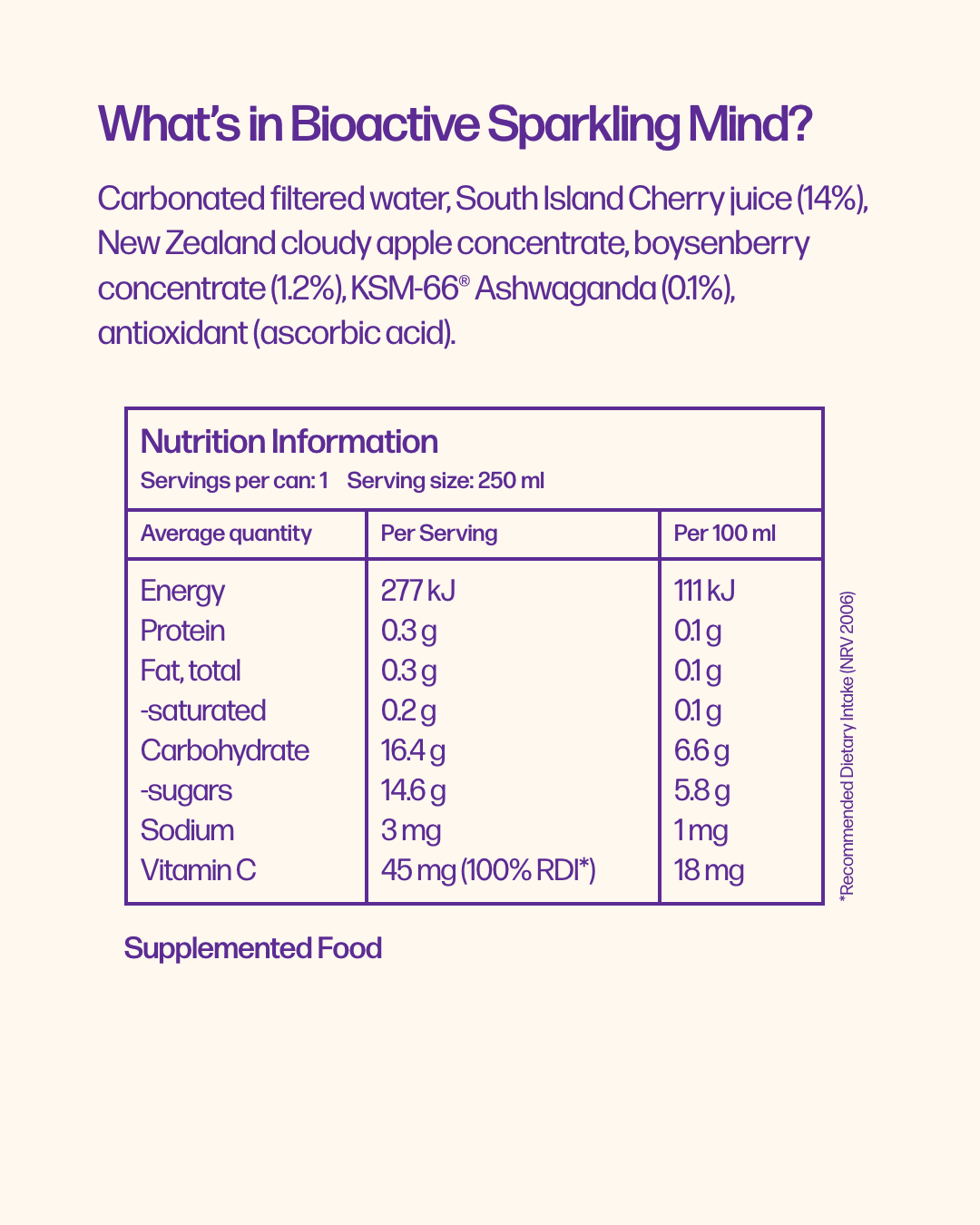 Bioactive Boysenberry Mind x12 Pack