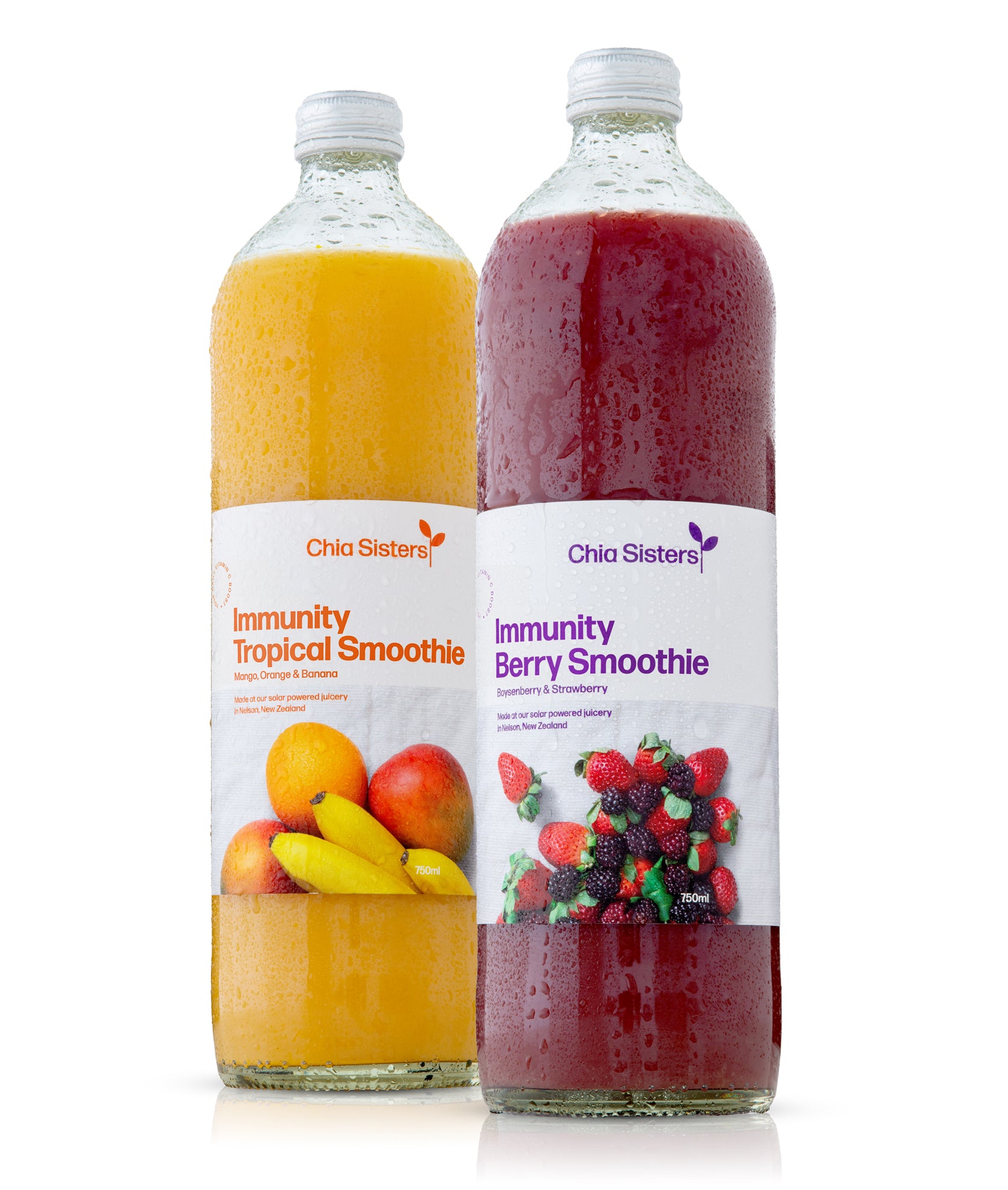 Immunity Fruit Smoothie Mix 750ml x6 Pack